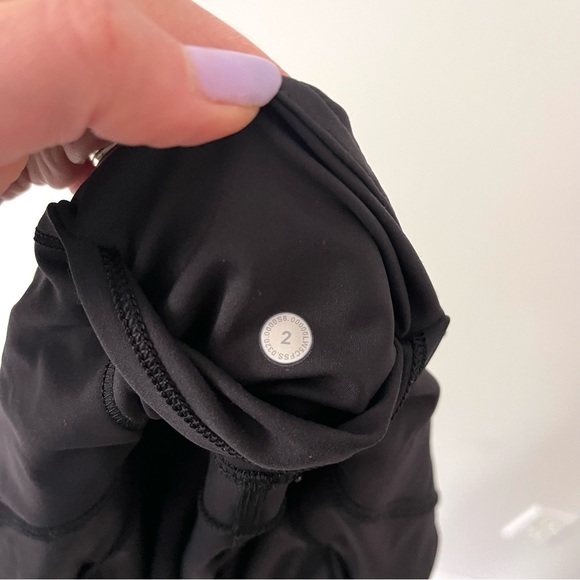 Lululemon Fast & Free Full Length Tight *Non-Reflective 28" Black Size 2 - Picture 6 of 8